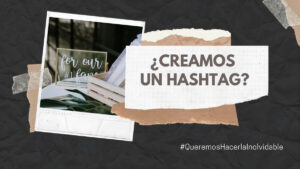 Hashtag para boda | Wink Eventos