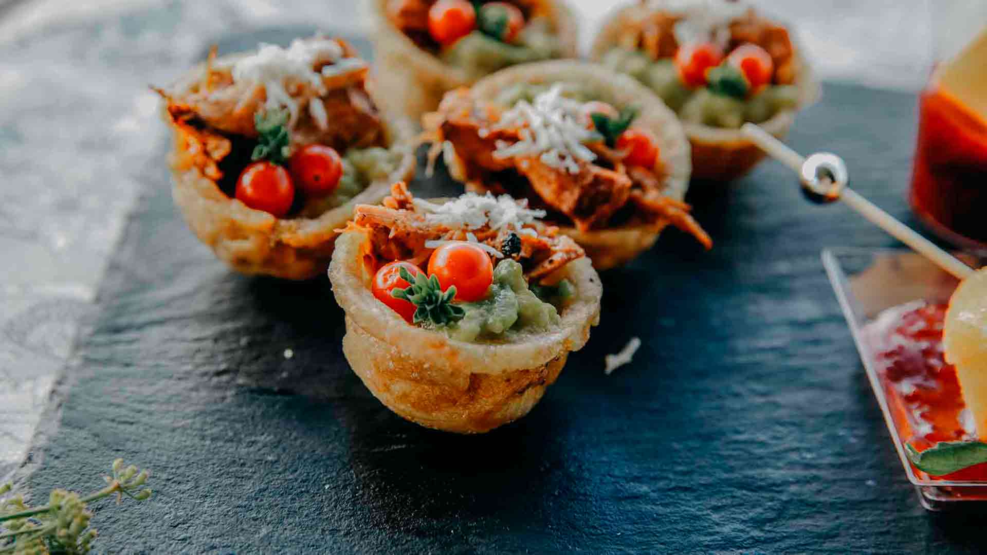 Bocados de catering para eventos | Wink Eventos