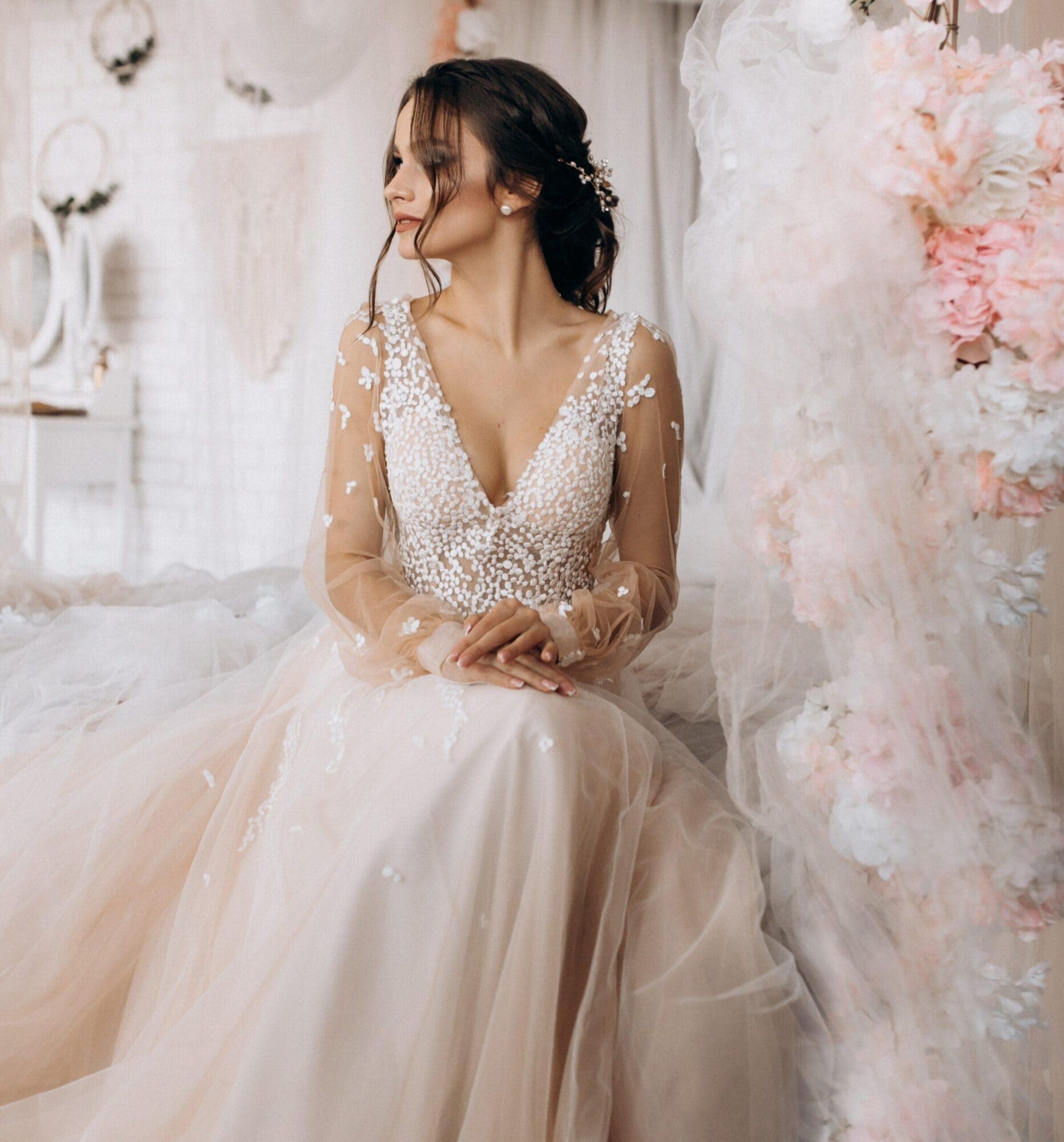 Diseño de vestido de novia | Wink Eventos