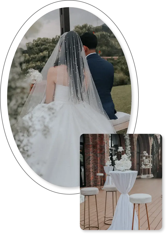 Ceremonia en el salón de eventos Voilá | Wink Eventos