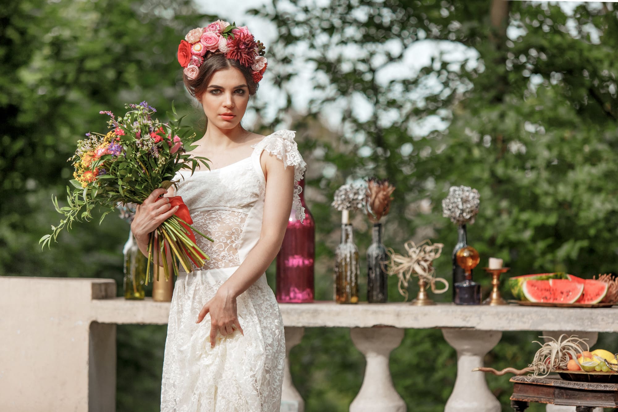Novia en su Bodas Bohemia | Wink Eventos