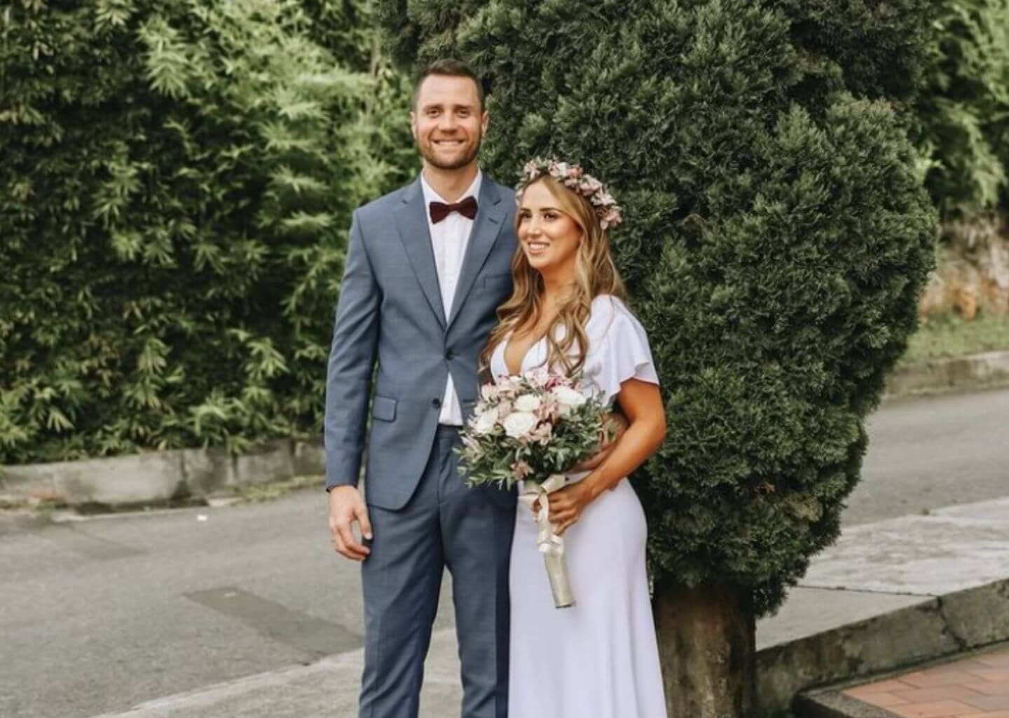 Mikado de seda para novia | Wink Eventos