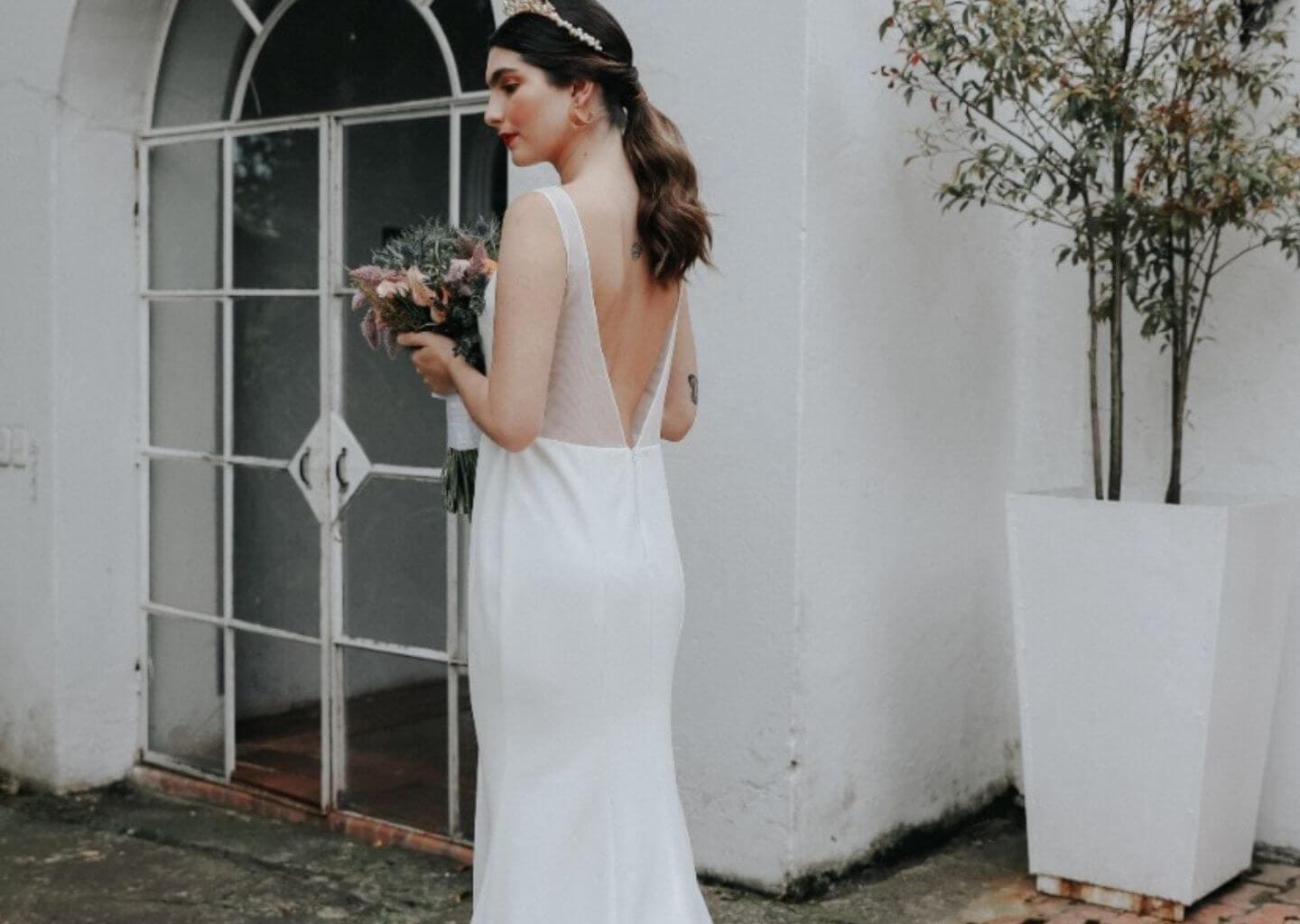 Vestido de seda para novia | Wink Eventos